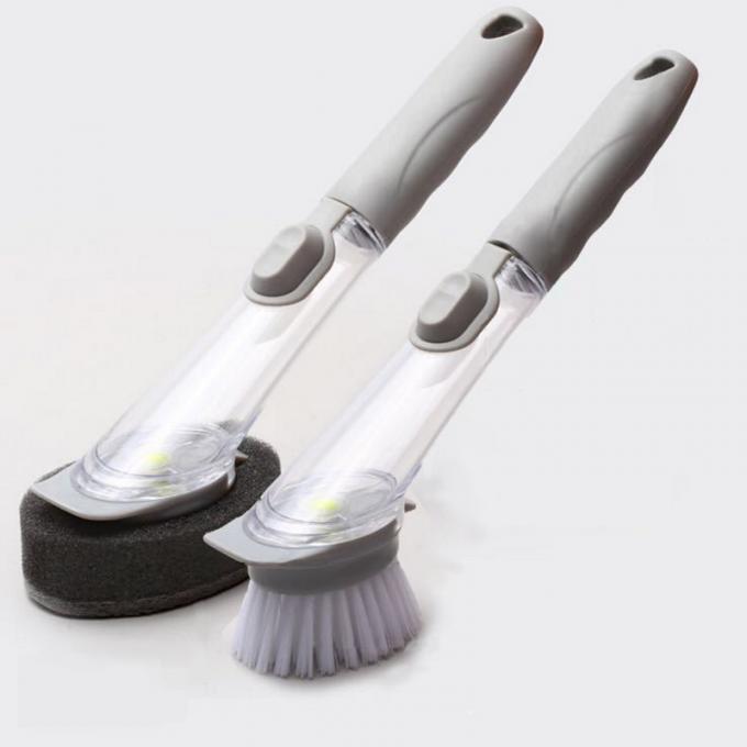 Einem doppelten Zweck dienende Art Reinigungsbürste, Küchen-Topf-Reiniger-Werkzeug, Wäscher-Teller-Schüssel-Reinigungs-Schwamm-Küchen-Teller-Reinigungs-Bürsten-Topf-Bürste