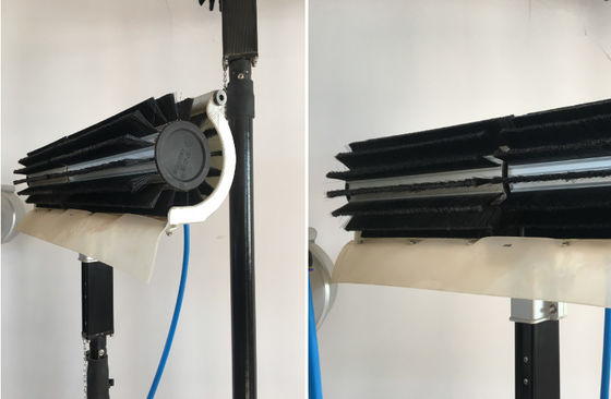 5.4M Motor Driven Brush Solar Panel Dry Cleaning Tool Without Water