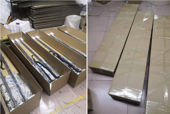 5.4M Motor Driven Brush Solar Panel Dry Cleaning Tool Without Water