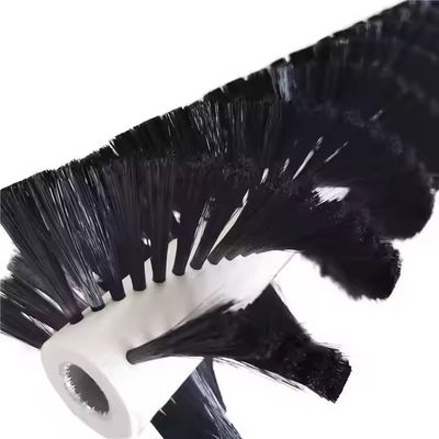 Industrial Roller Brush Cleaning Mechanical Brush Round Shaft Nylon Brush Roller