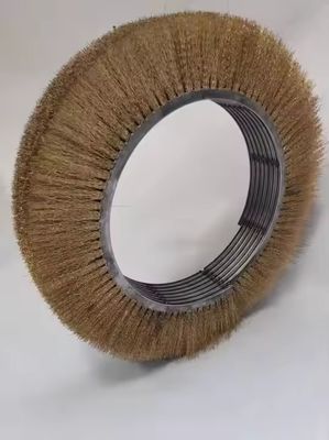 Double Stainless Steel Belt Spiral Roller Brush With Or Without Shaft