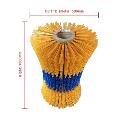 Farm Equipment Automatic Electric Nylon Brush Cattle Body Massage Brush