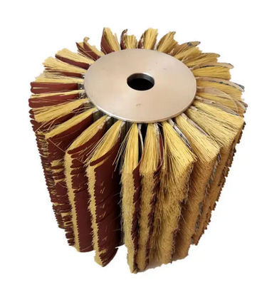 Sanding System Tampico Fiber Sisal Polishing Roller Brush for Wood Polishing