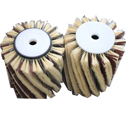 Sanding System Tampico Fiber Sisal Polishing Roller Brush for Wood Polishing