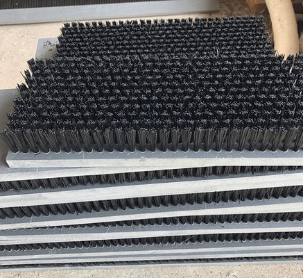 PVC Lath Strip Flat Nylon Brush For CNC Machine