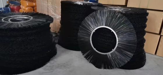 OD 1200mm ID 500mm Snow Sweeping Wafer Brush Airport Super Large Snow Removal Equipment