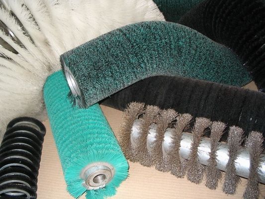 Abrasive Spiral Wound Roller Brushes